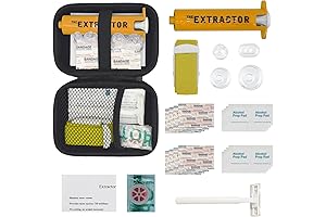 Snake Bite Kit for Humans, Rattlesnake Bite Kit, Venom Extractor Kit with...