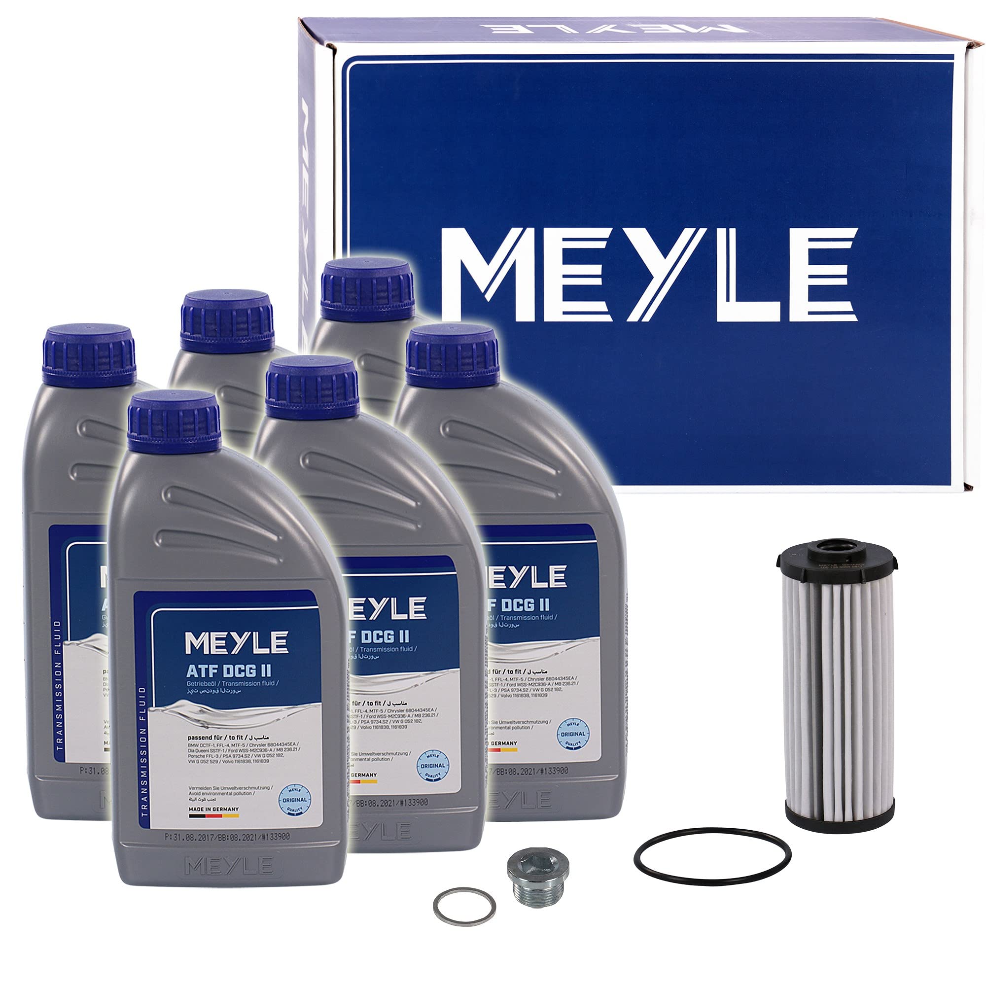 Kit De Vidange D'huile Pour Transmission Automatique MEYLE (réf. 014 135 0201) – Compatible Mercedes Classe C W204, Etc.