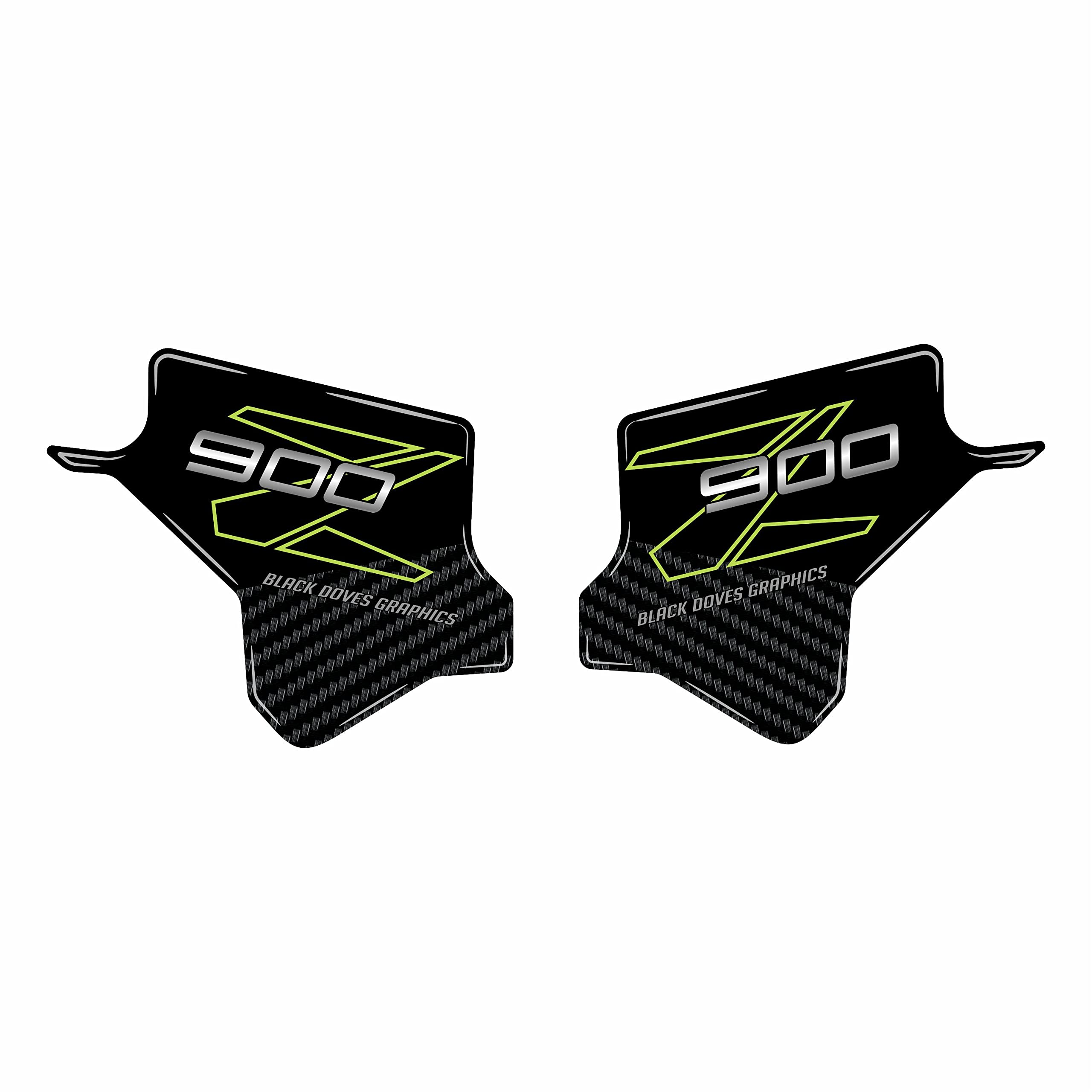 Klej Żywica Tank Pad kompatybilny z MOTO KAWASAKI Z900 Z 900 (Battitacco)