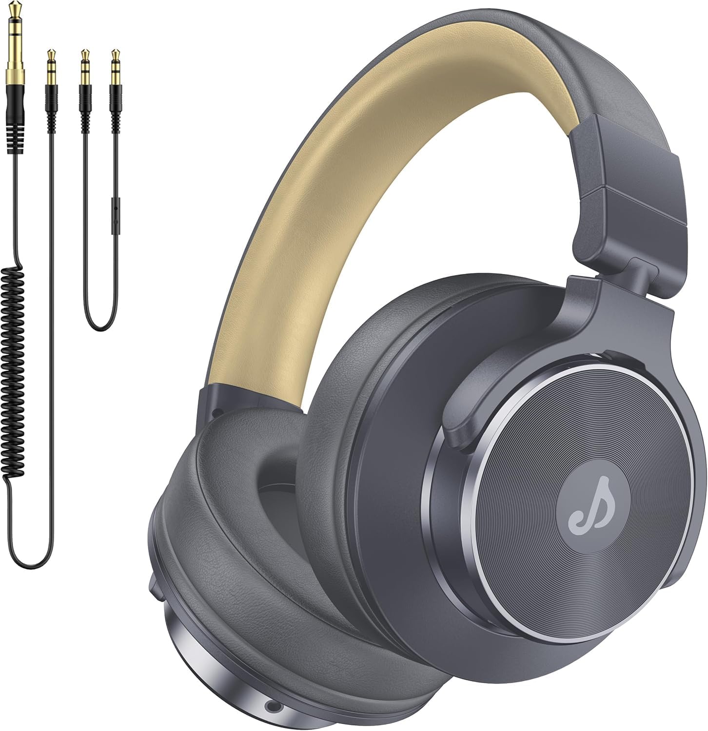 Wired Headphones, Over Ear Headphones for Studio Monitor & Mixing DJ