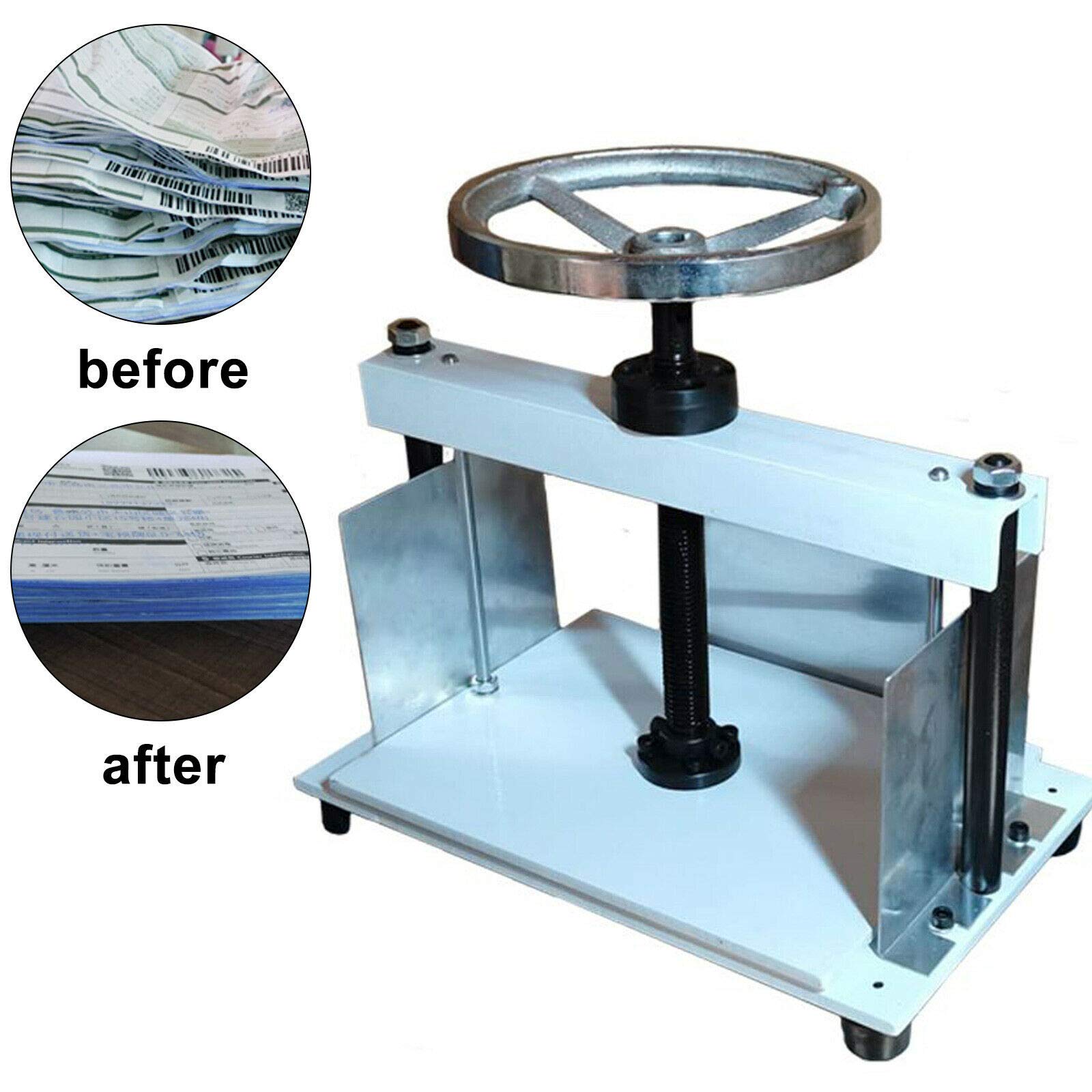 1 pc Steel Bookbinding Press Screw Press Bookbinder Papermaking Book