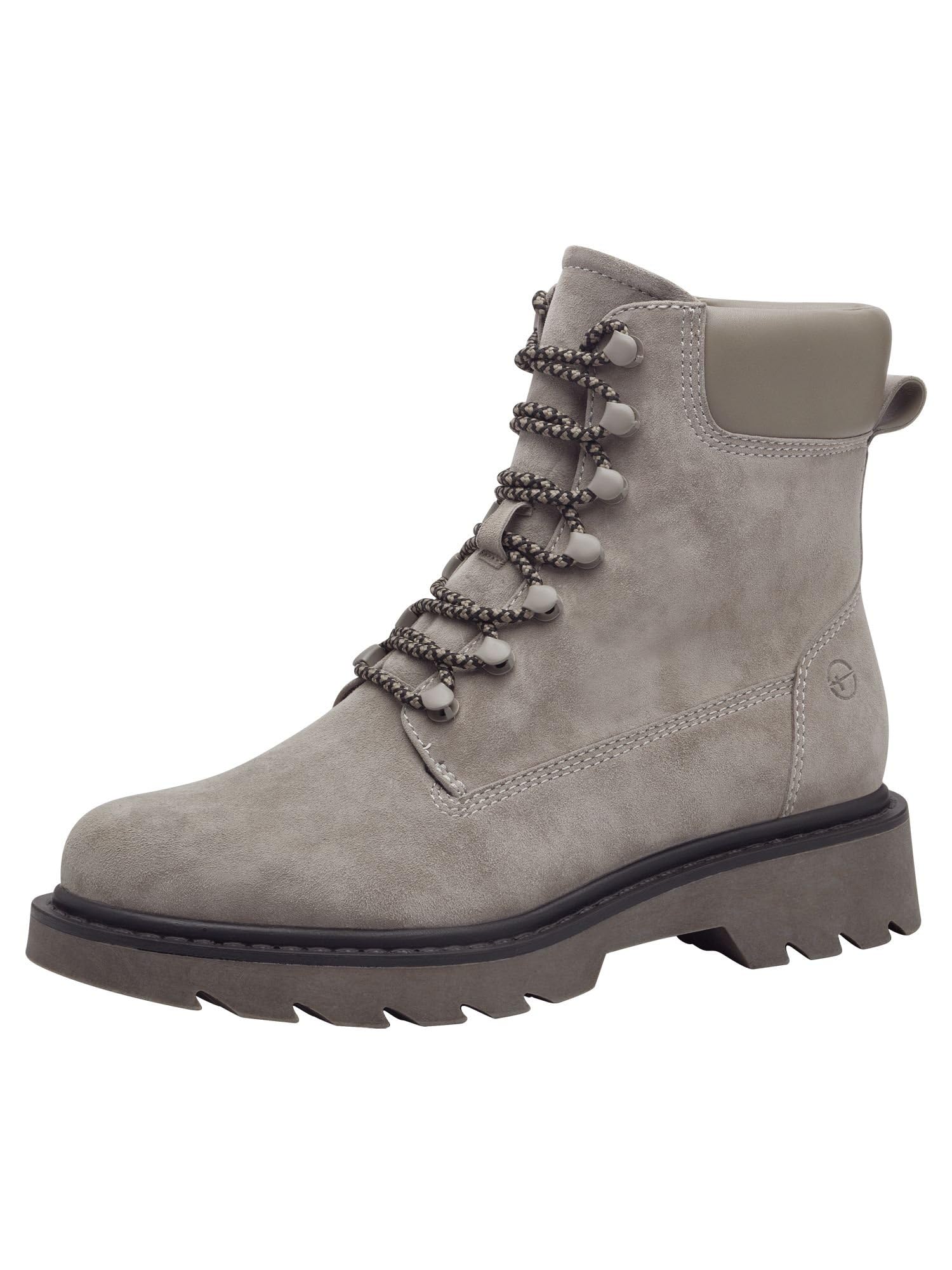 Tamaris Women's Combat Boots, Women's Ankle Boots, Touchit Footbed, gray, 5 UK