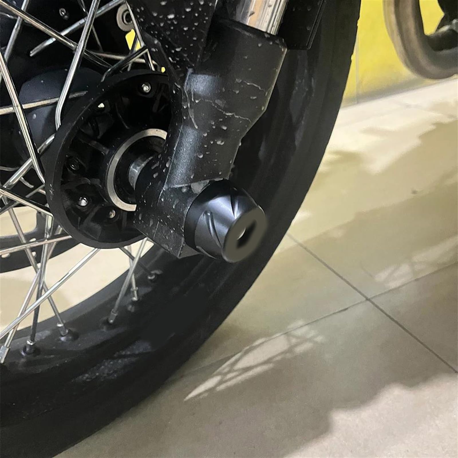 WOHOOD Fork Slider Axle Crash Protector cap Moto Ruota Anteriore Posteriore per MV per Agusta Turismo Veloce 800 2014 2015 2016 2017-2023