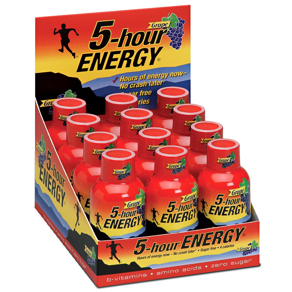 5 Hour Energy Grape, 1.93 Fl Ounce, 12 Count