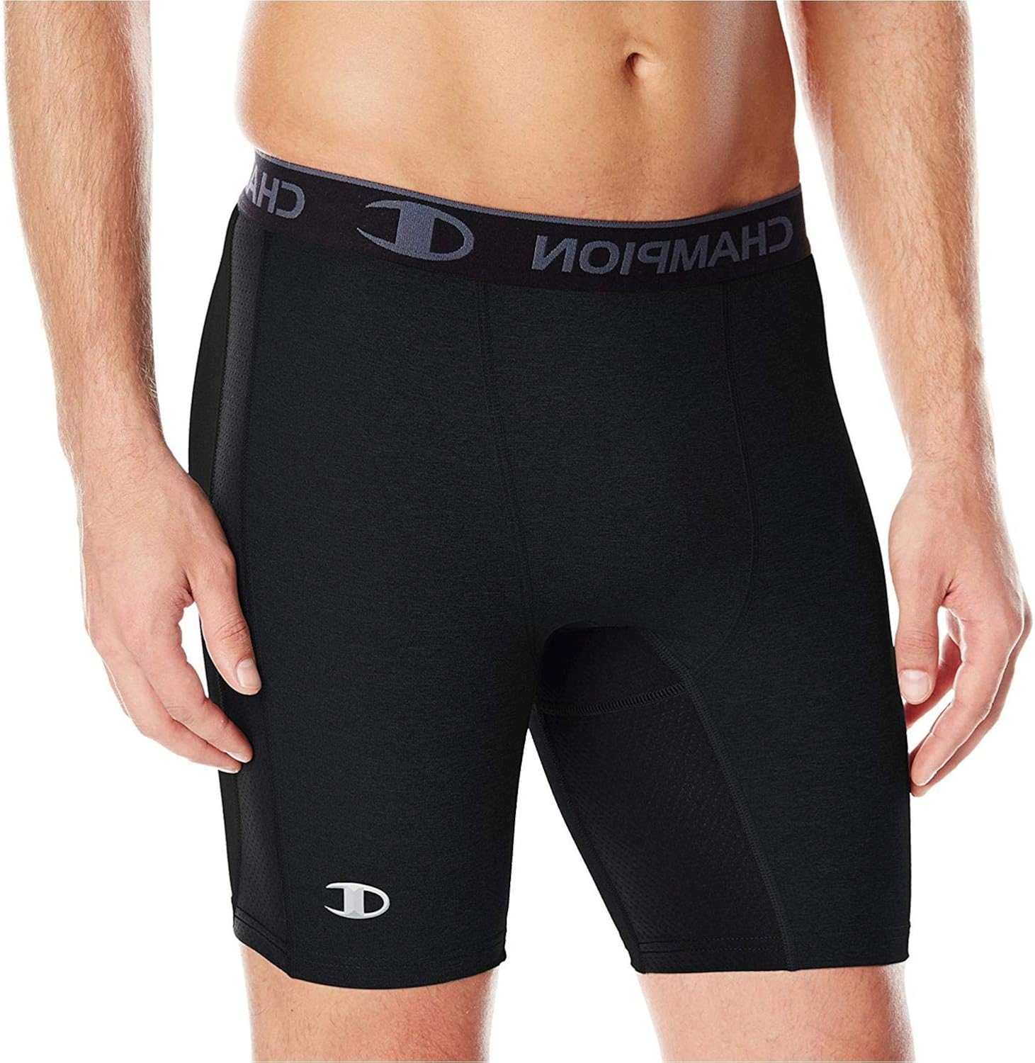 Champion Men's 6" Compression Short, C Logo