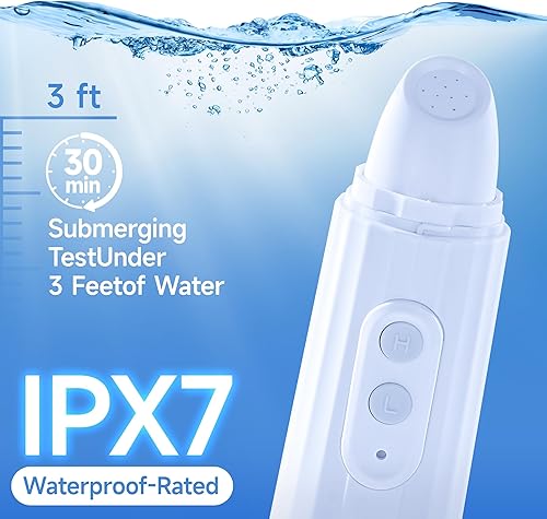 Miniatura 6 de Bidé portátil para viajes, bidé de viaje de 18.6 fl oz, 4 modos de pulverización, pulverizador eléctrico de mano de alta presión, recargable y