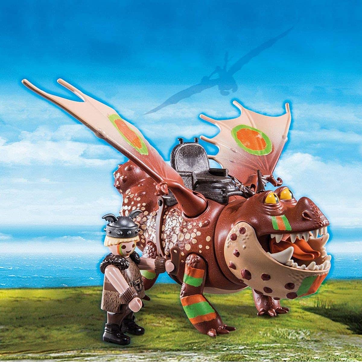 PLAYMOBIL Dragons 70729 Dragon Racing: Śledzik i Sztukamięs, od 4 lat