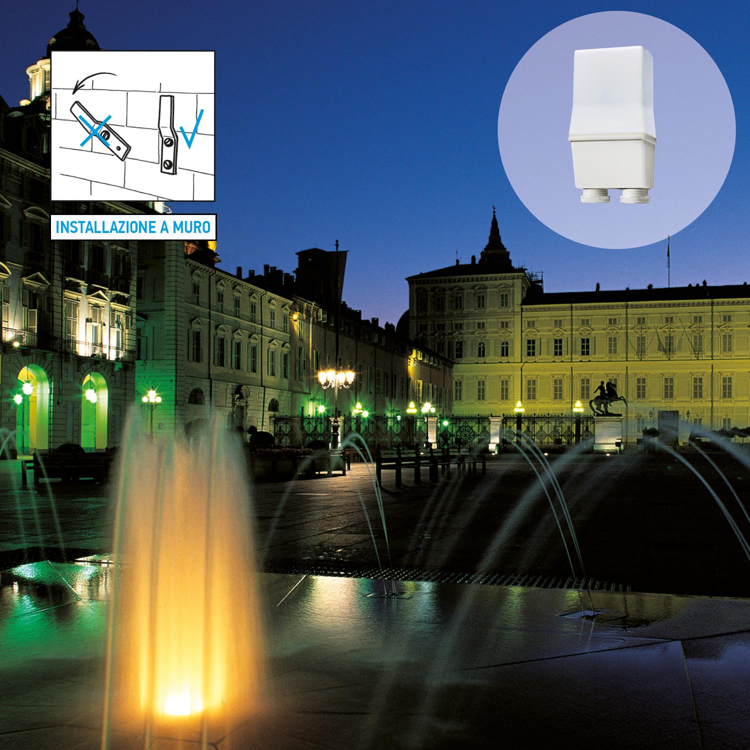 finder Relè Crepuscolare da Palo o Parete Tipo 103282300000 - Serie 10 Finder