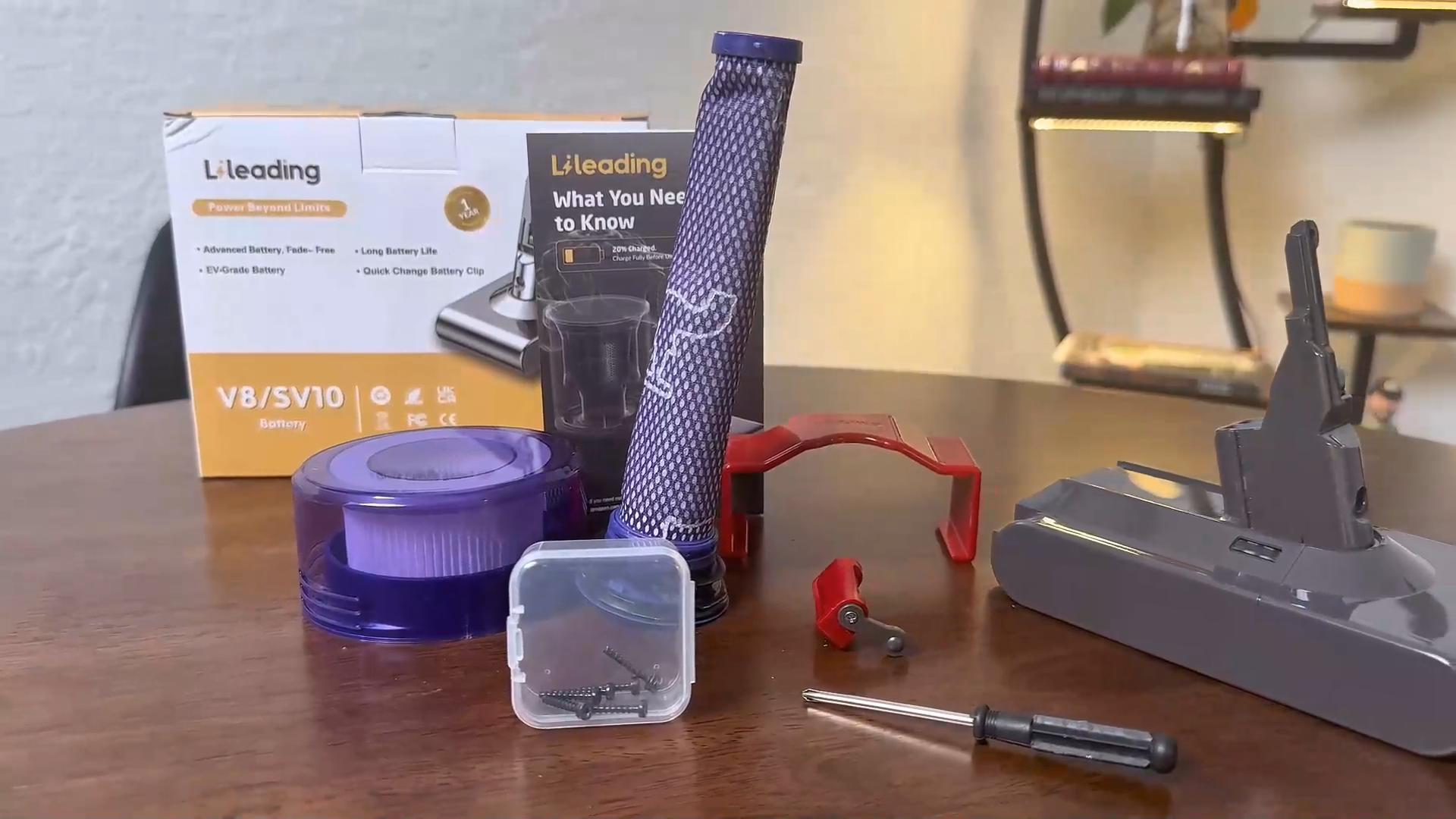 Amazon.com: LiLeading 70 Minutes Exclusive Swappable V8 Battery