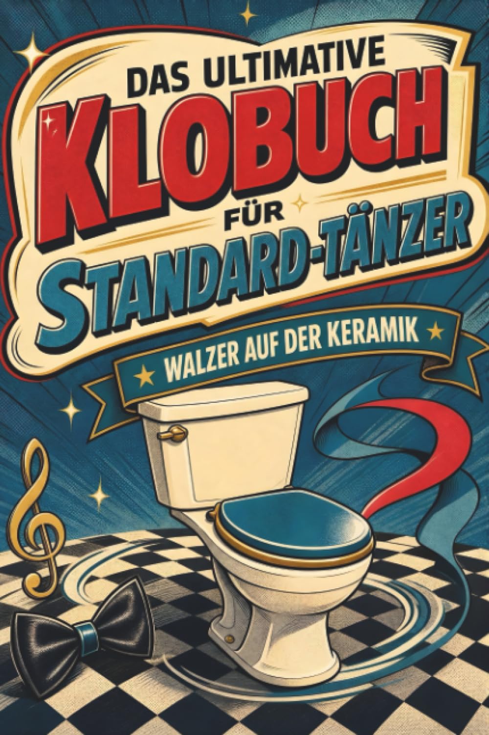 Das ultimative Klobuch für Standard-Tänzer: Walzer auf der Keramik. Lustiges Geschenk für Fans von Standardtanz, Walzer und Cha-Cha-Cha