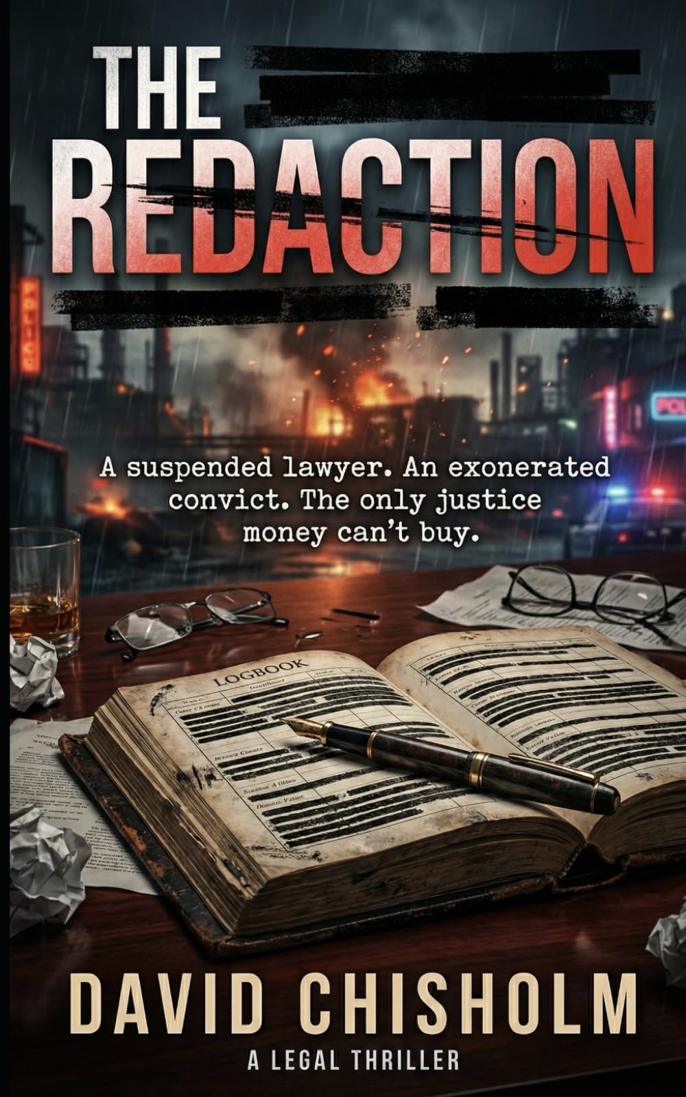 The Redaction: A Wrongful Conviction Legal Thriller (The Innocence Ledger)