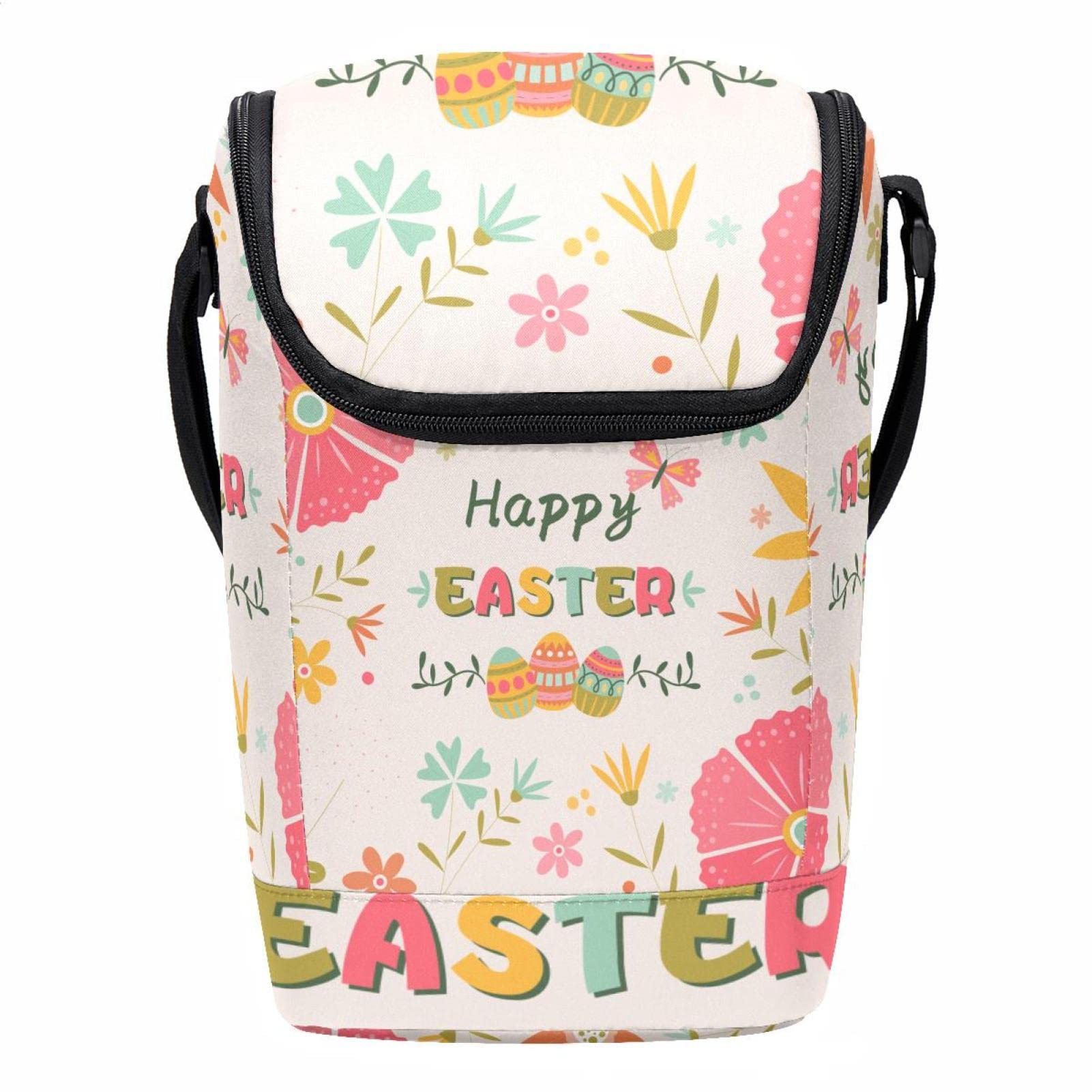 Bolsas bento para la escuela y viajes infantiles con diseño floral