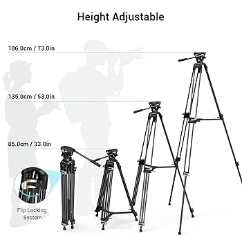SmallRig AD-01 ほぼ新品 Amazon.com : SmallRig AD-01 Video Tripod, 73