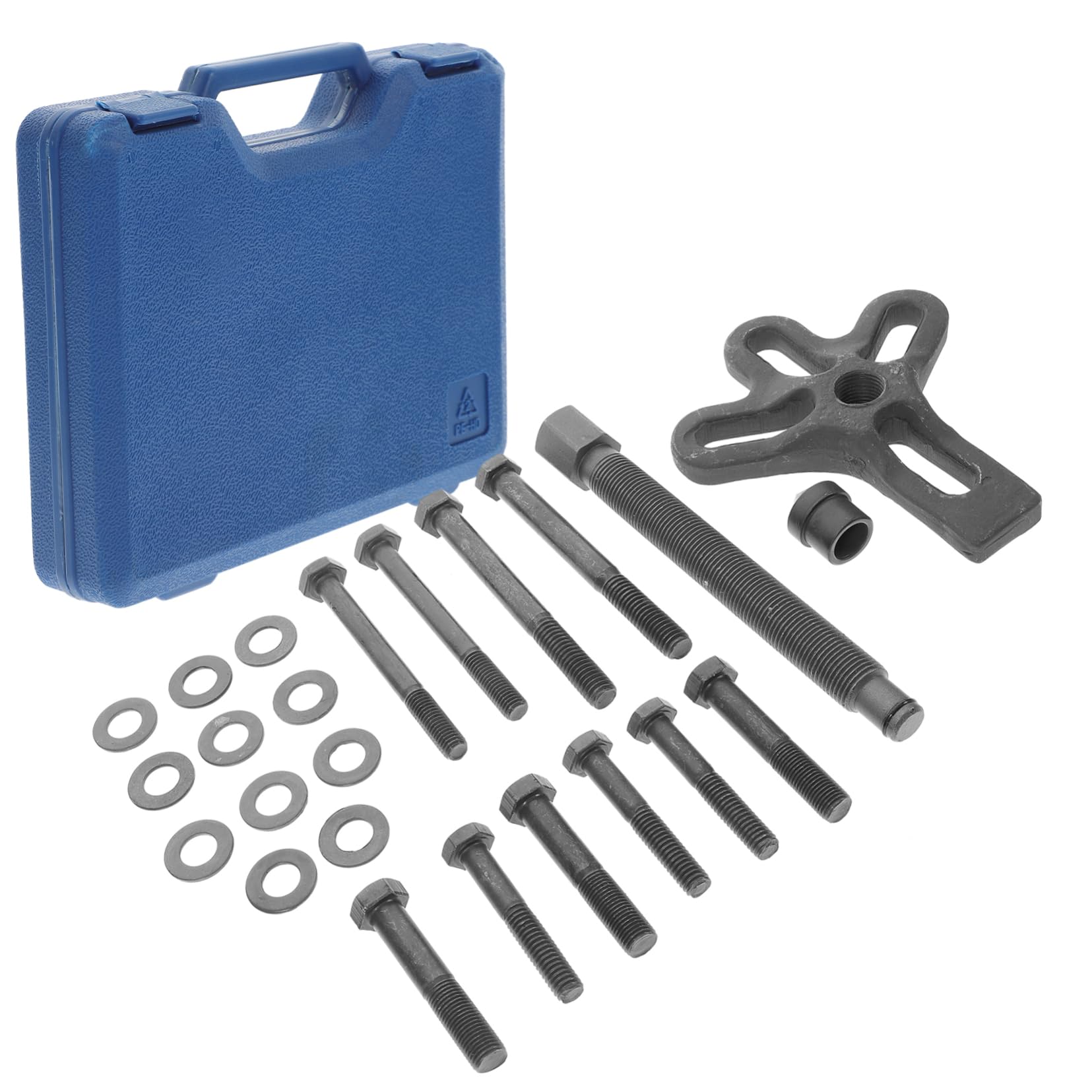 Beatifufu Automotive Tools Flywheel Puller Harmonic Balancer Installer Steering Wheel Puller Kit for Mechanics