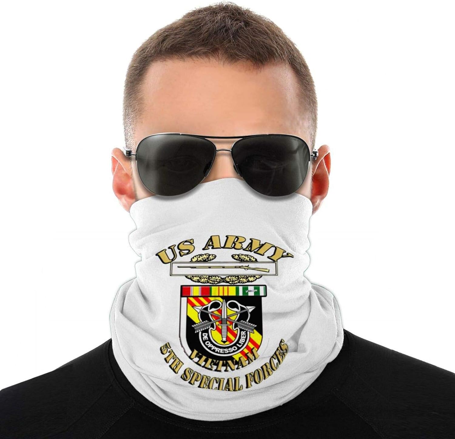 Vietnam Us Army Neck Gaiter Warmer Windproof Balaclava MultiFunction