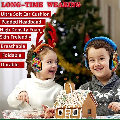 Miniatura 3 de PROHEAR 032 - Orejeras de protección auditiva para niños, paquete de 2, protectores auditivos para niños con autismo y carreras