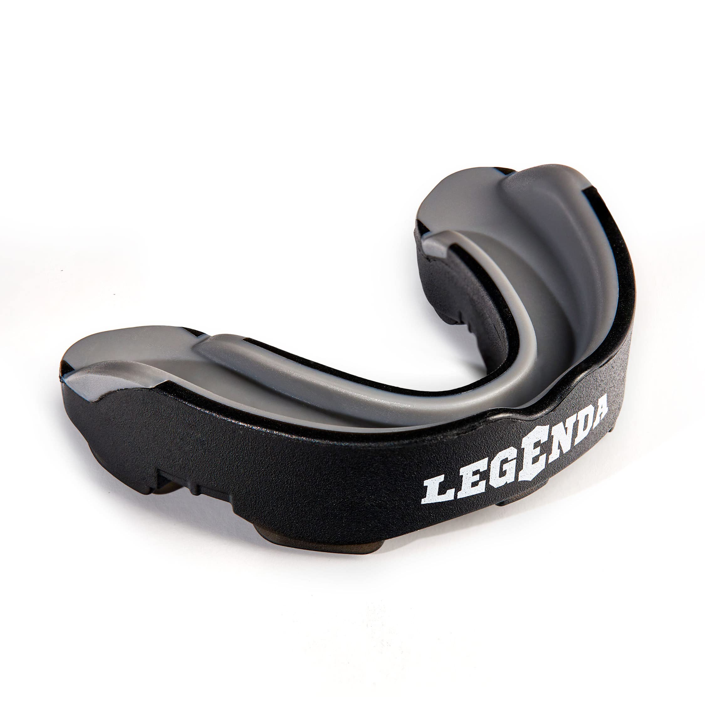 Legenda Protector bucal deportivo con funda, protector bucal profesional para boxeo, muay thai, artes marciales mixtas, lucha libre, lacrosse y deportes de alto contacto, se adapta a adultos, jóvenes