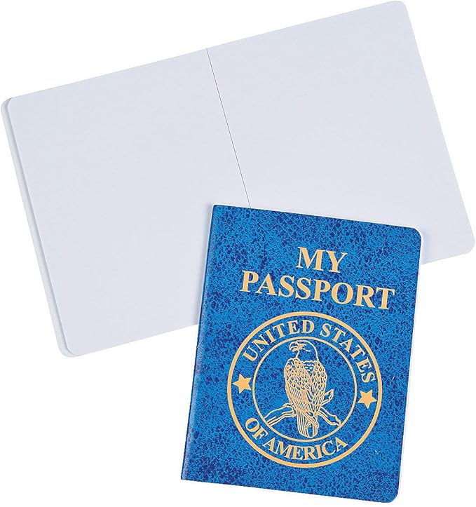 Fun Express Passport Notepads 24 Pieces Educational And