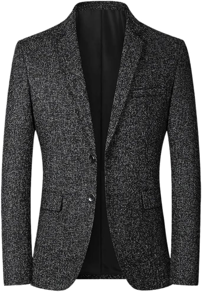 LIXINGHEITANG Spring Men Clothing Mens Jacket Casual Slim Coats Male Office Business Jackets Wedding Suits for