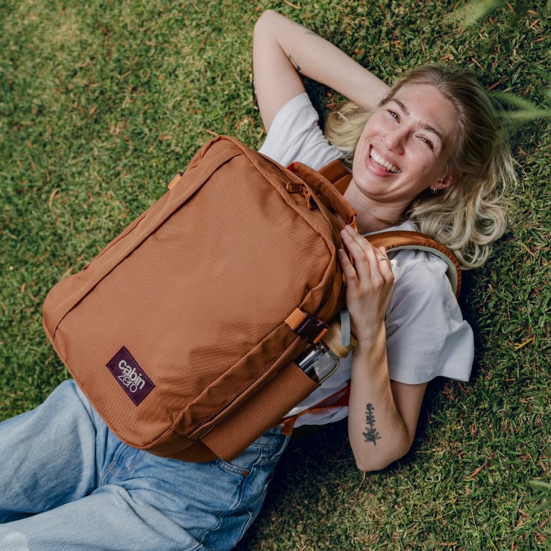 Cabinzero - Cabinzero 'Classic 28l Tech' Ultra Light Cabin Bag With Luggage Trackers., Zaino Unisex - Adulto