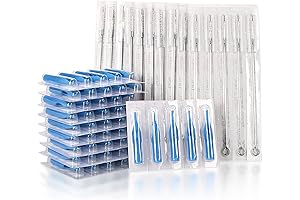 Complete Tattoo Needles and Tips Assortment Pack