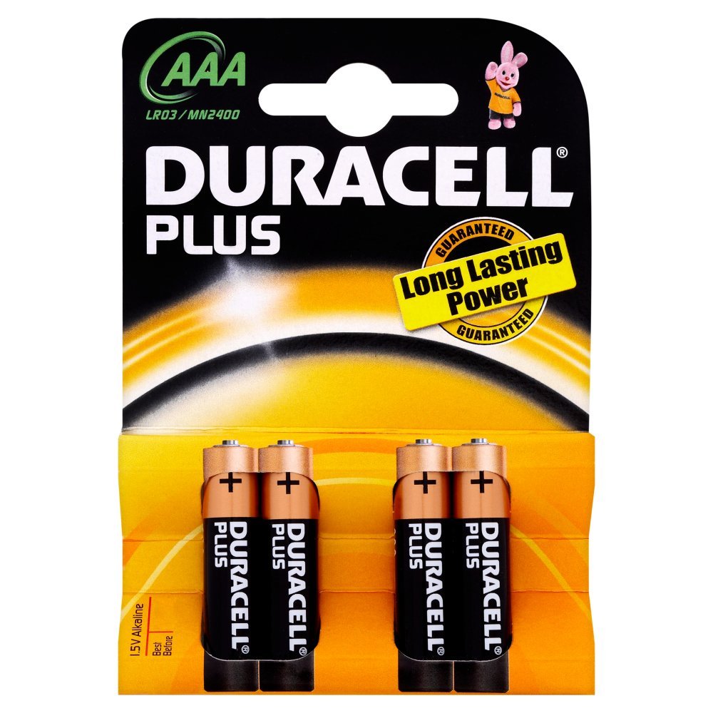DURACELL Plus Piles AAA (Lot De 30) – Piles Alcalines 1,5 V
