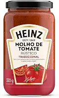 Heinz Molho de Tomate Rústico Tradicional em vidro, 320G