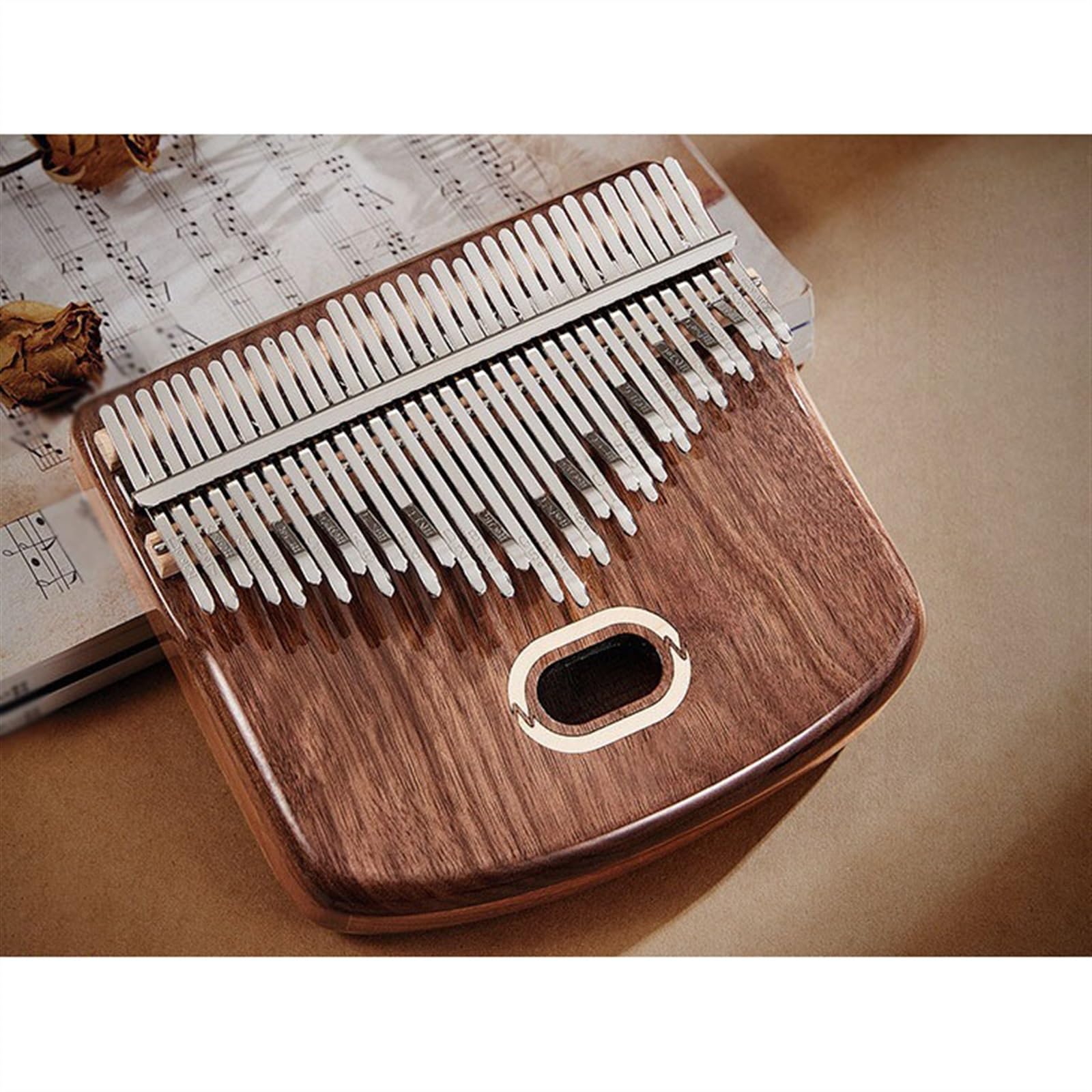 34 Note Kalimba Thumb Piano Strumento Musicale Portatile Per Pianoforte Per Principianti Con Accessorio Kalimba Strumento Musicale