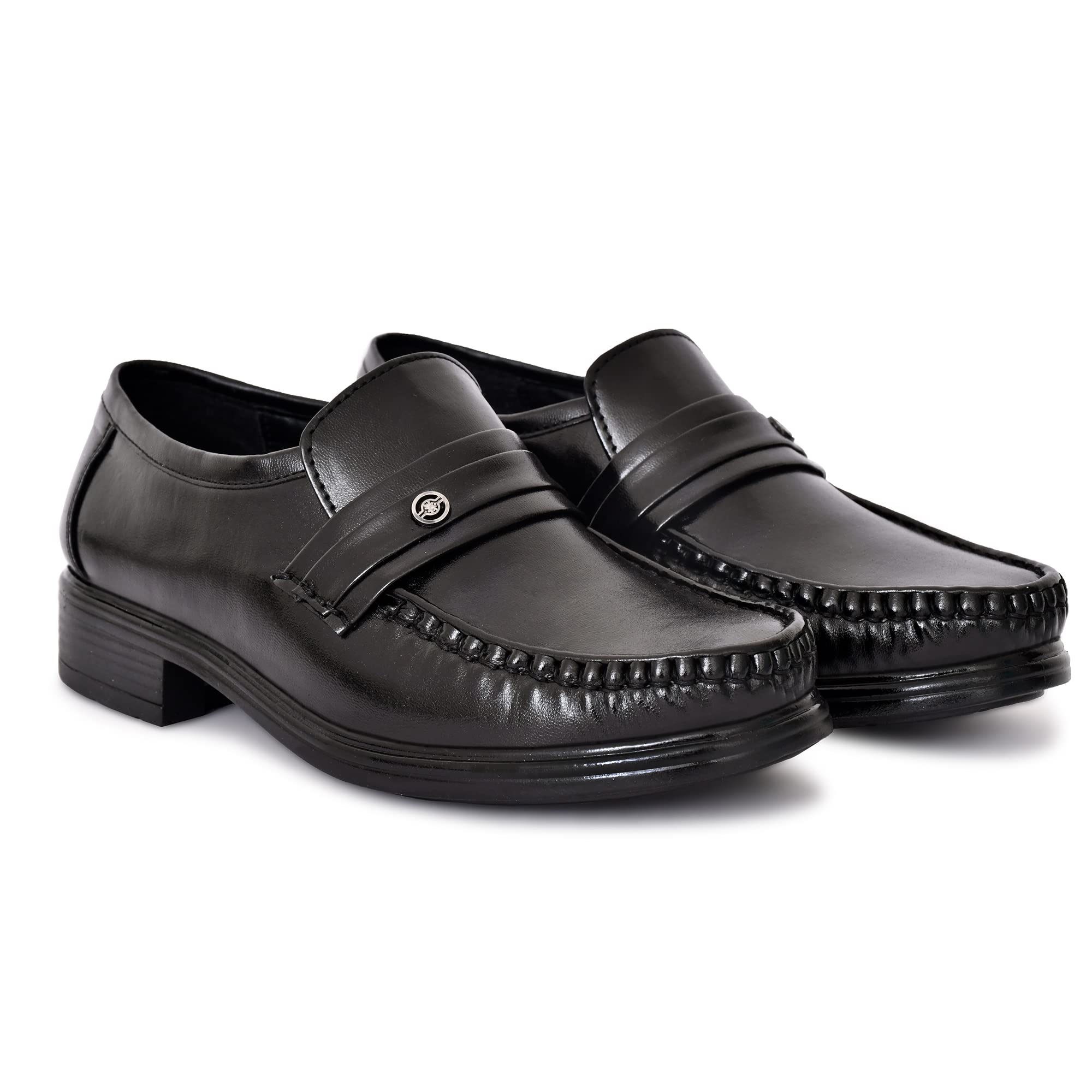 OZJI Men Premium Slip on trimukh (Numeric_8) Black (B09NW9SB4N) Amazon Price History, Amazon Price Tracker