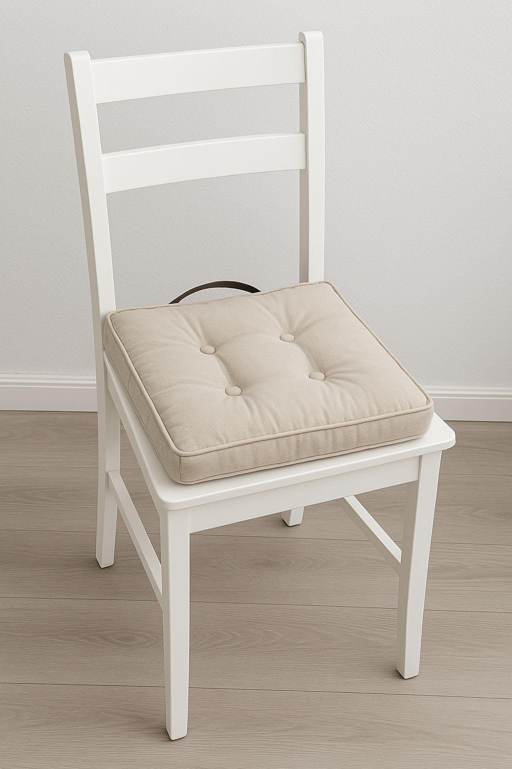 4All Booster Cushion – Firm Seat Riser Cushions for Chair, Thick Armchair & Sofa Booster Cushion, Post Hip Replacement Support 10cm (Cream)