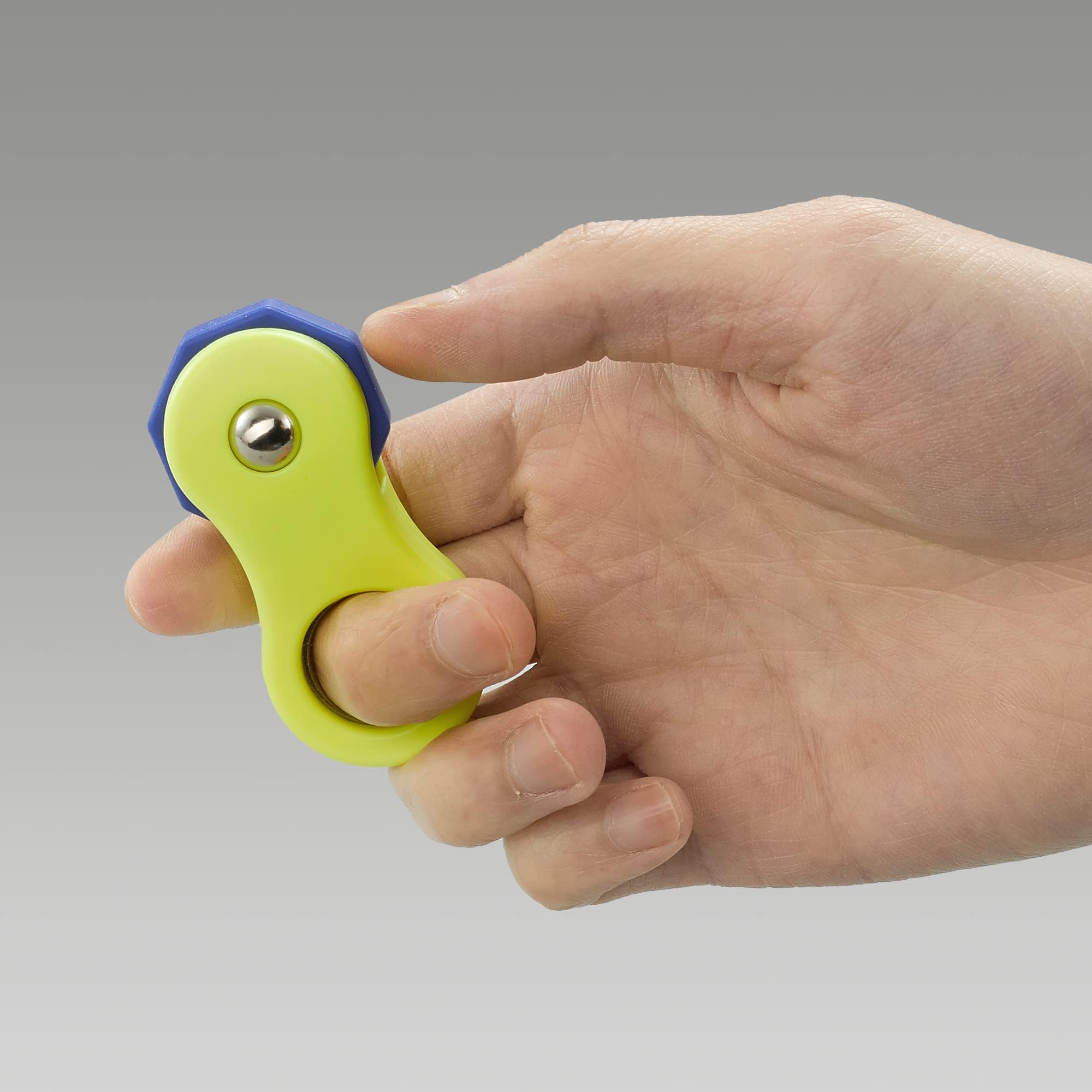 Yolscue Fidget Toy,Fidget Spinners Toy for Adults and Kids,Gifts Suitable for Children with Autism and ADHD,Quiet Office Desk Toy,Excellent for Relieving Stress and Anxiety Toys(Yellow)