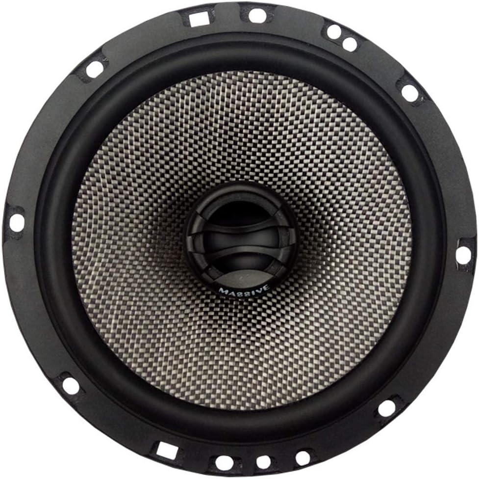 Massive Audio FX57 – 5x7 Inch, 280 Watts Max, 70 Watts RMS, FX Series Coaxial Speakers, 20mm Aluminum Dome Ferro Fluid, 6dB Linkwitz–Riley Crossover 4 Ohm (Sold AS Pair)
