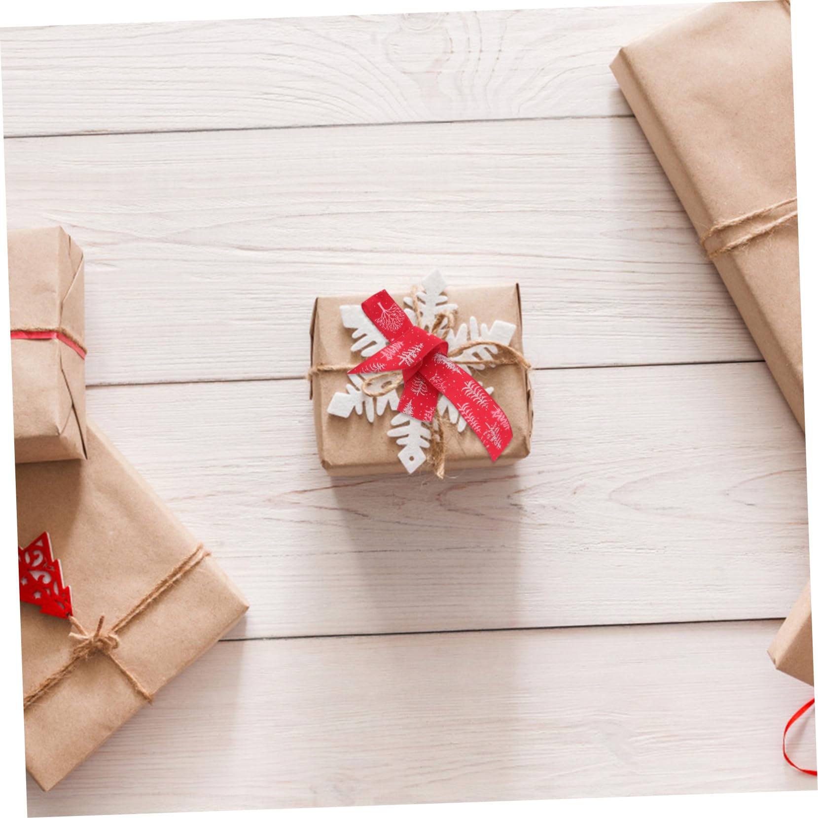 SHINEOFI 3rollen Weihnachtsdeko Festliches Weihnachtsband Mit Weihnachtsbaum- Lange Bastelbänder Für Hochzeiten Partys Und Kreative Projekte Langlebig Und Vielseitig