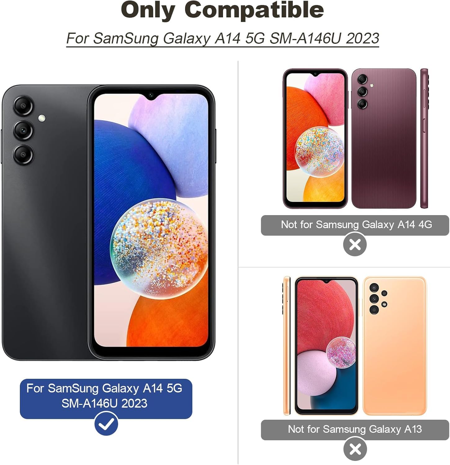 FKBAightccy USB Charging Port for Samsung Galaxy A14 5G Charger Dock Connector Board for Samsung A14 A146U Type C Flex Cable Replacement Parts