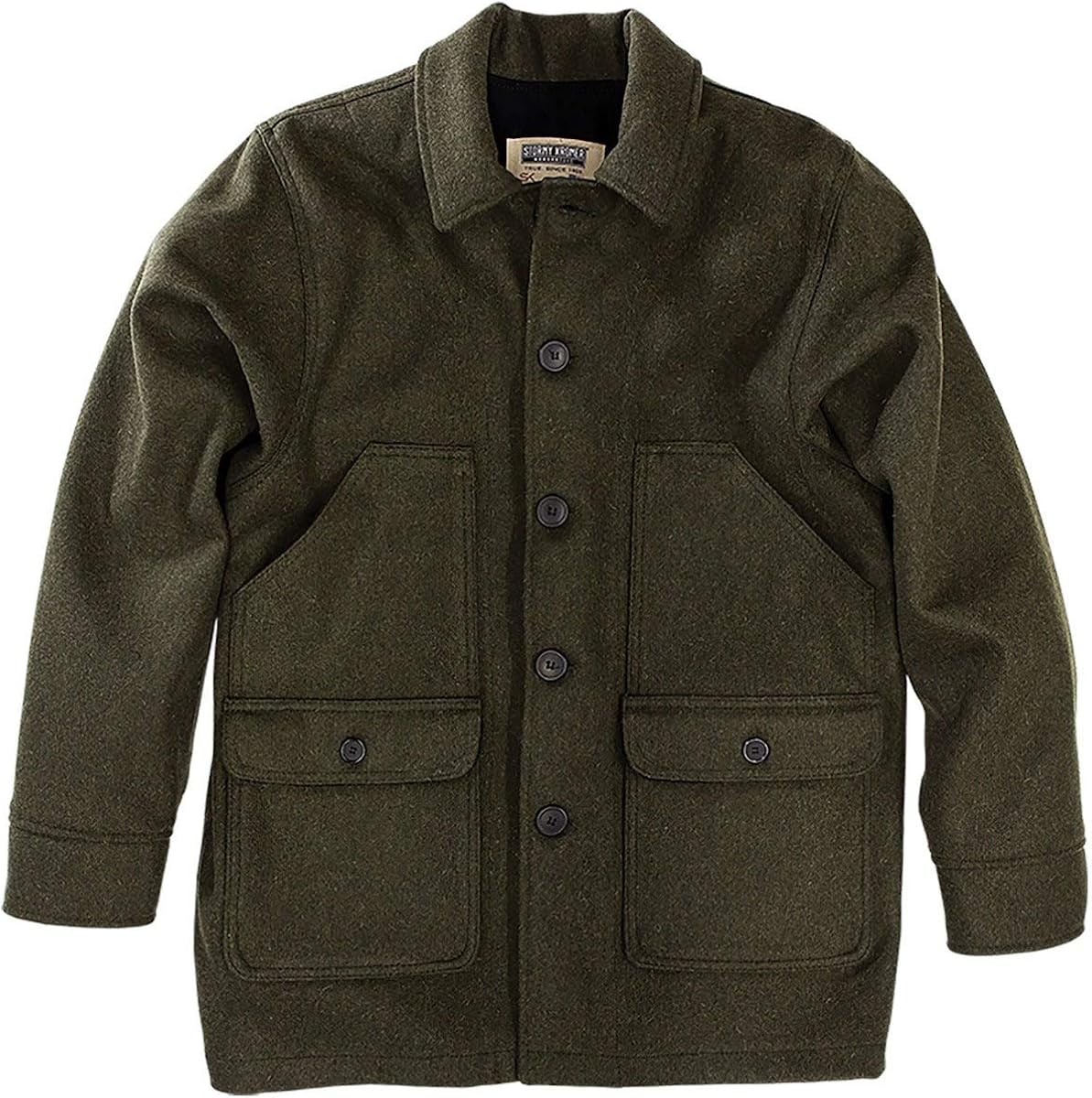 Stormy kromer mackinaw coat Clearance
