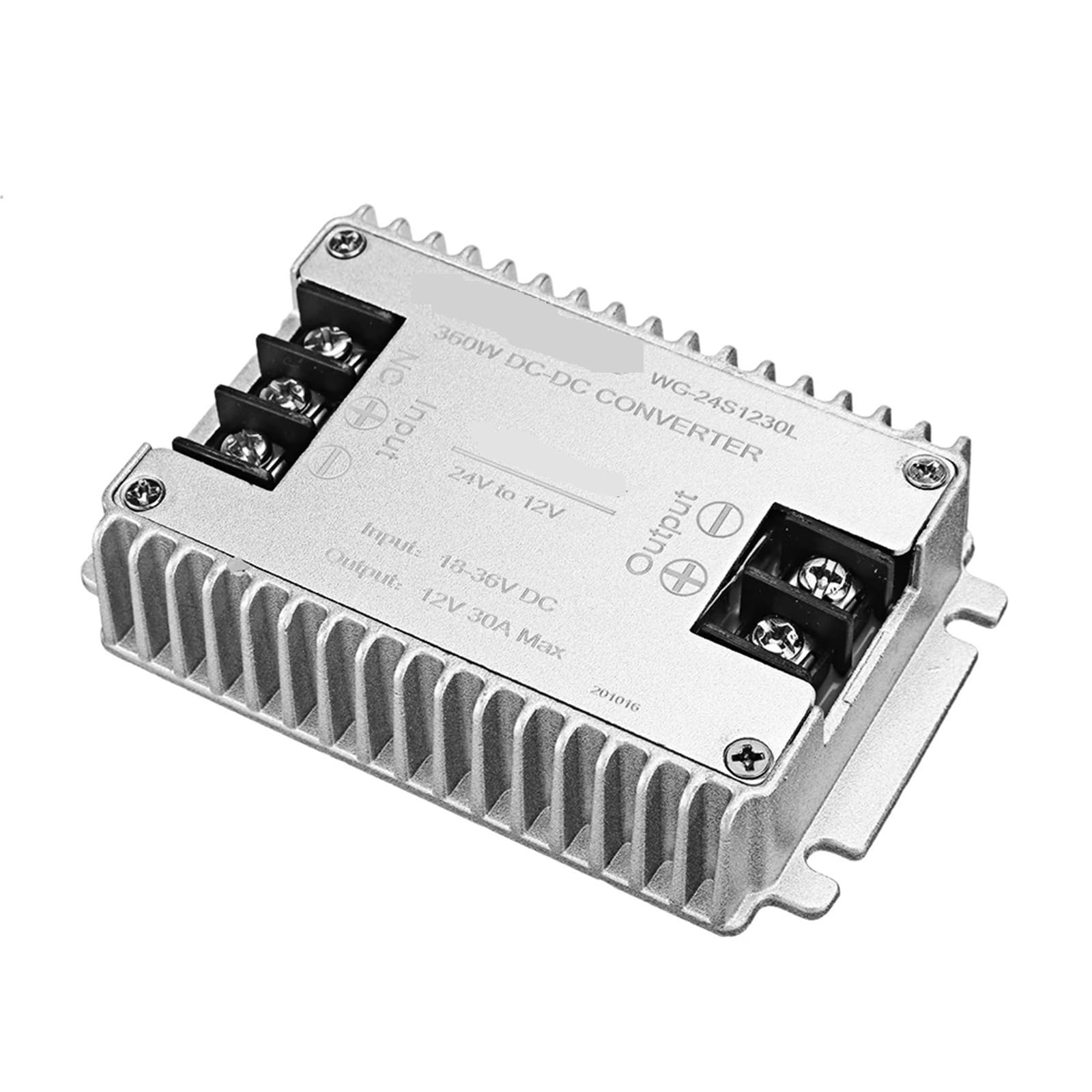 DC 24V to DC 12V 20A 25A 30A 360W Step Down Converter Voltage Regulator Reducer Power Converters Module(20A,24V(18-36V)_12V_with Acc)