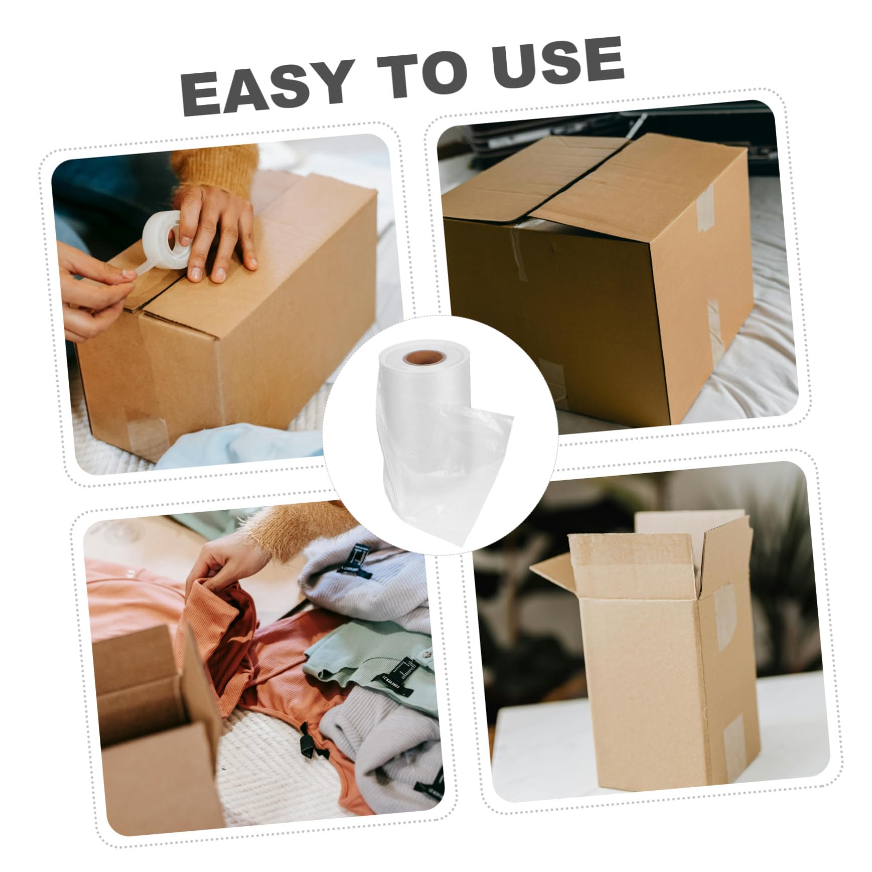 Ciieeo Sacs Emballage Gonflables à Bulles Coussins Air pour Expédition Électroniques Protection pour Objets Fragiles