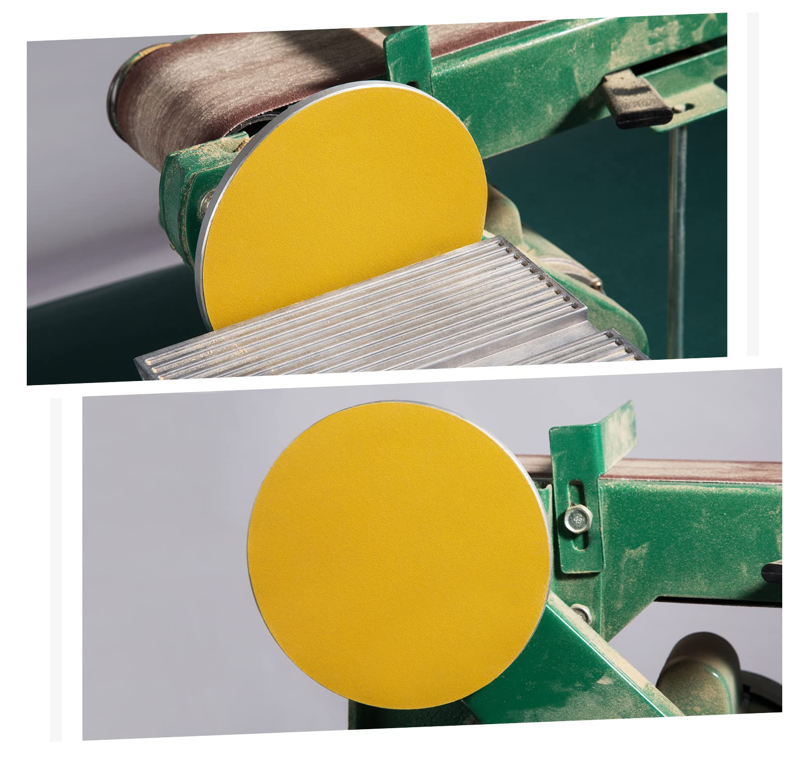 100 dischi PSA da 6 pollici dischi abrasivi autobloccanti 400 grana ossido di alluminio rotondo carta vetrata per levigatrice orbitale
