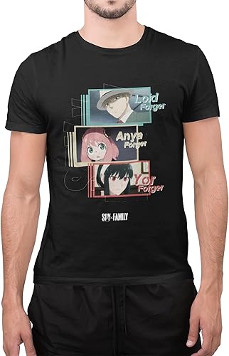 Spy X Family - Camiseta para hombre Grupo 01