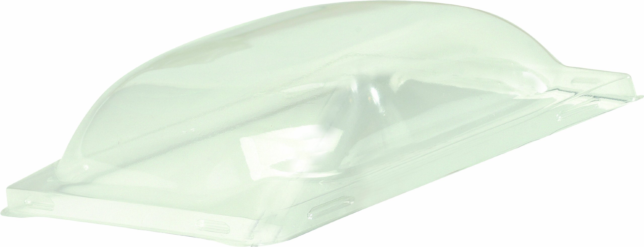 Solia PL20319 Salad Bowl Lid, 9-25/64" Length x 9-25/64" Width x 2-51/64" Height, Transparent (Case of 50)