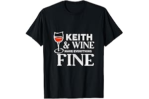KEITH And Wine Make Everything Fine T-Shirt