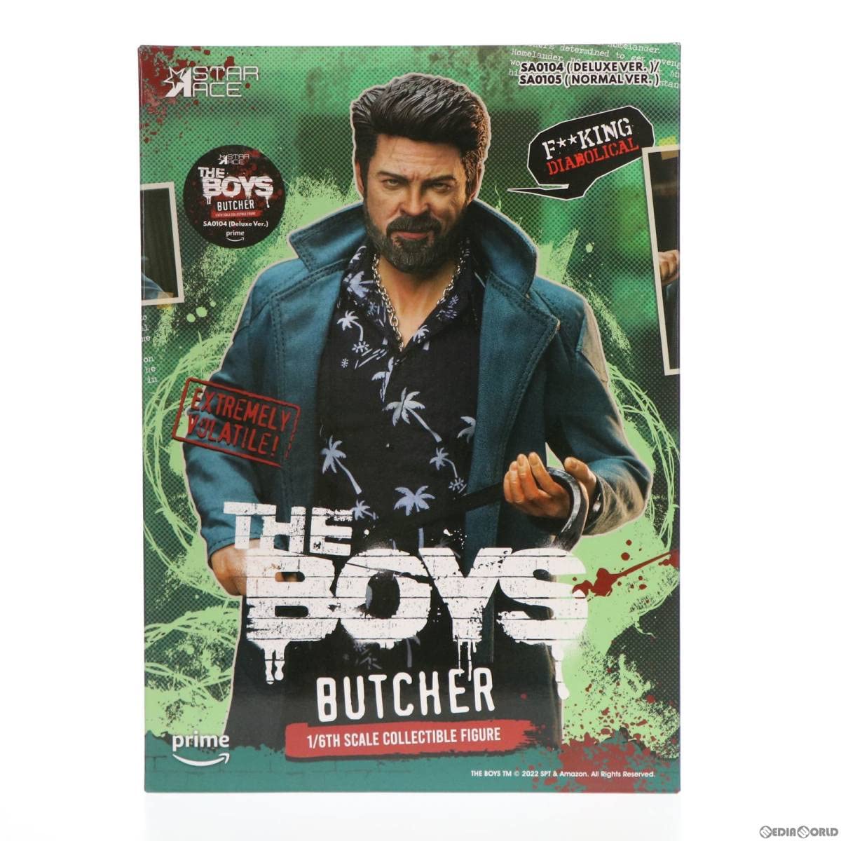 THE BOYS BUTCHER 1/6スケールフィギュア Amazon.com: Star Ace Toys The Boys: Billy Butcher (Season 1