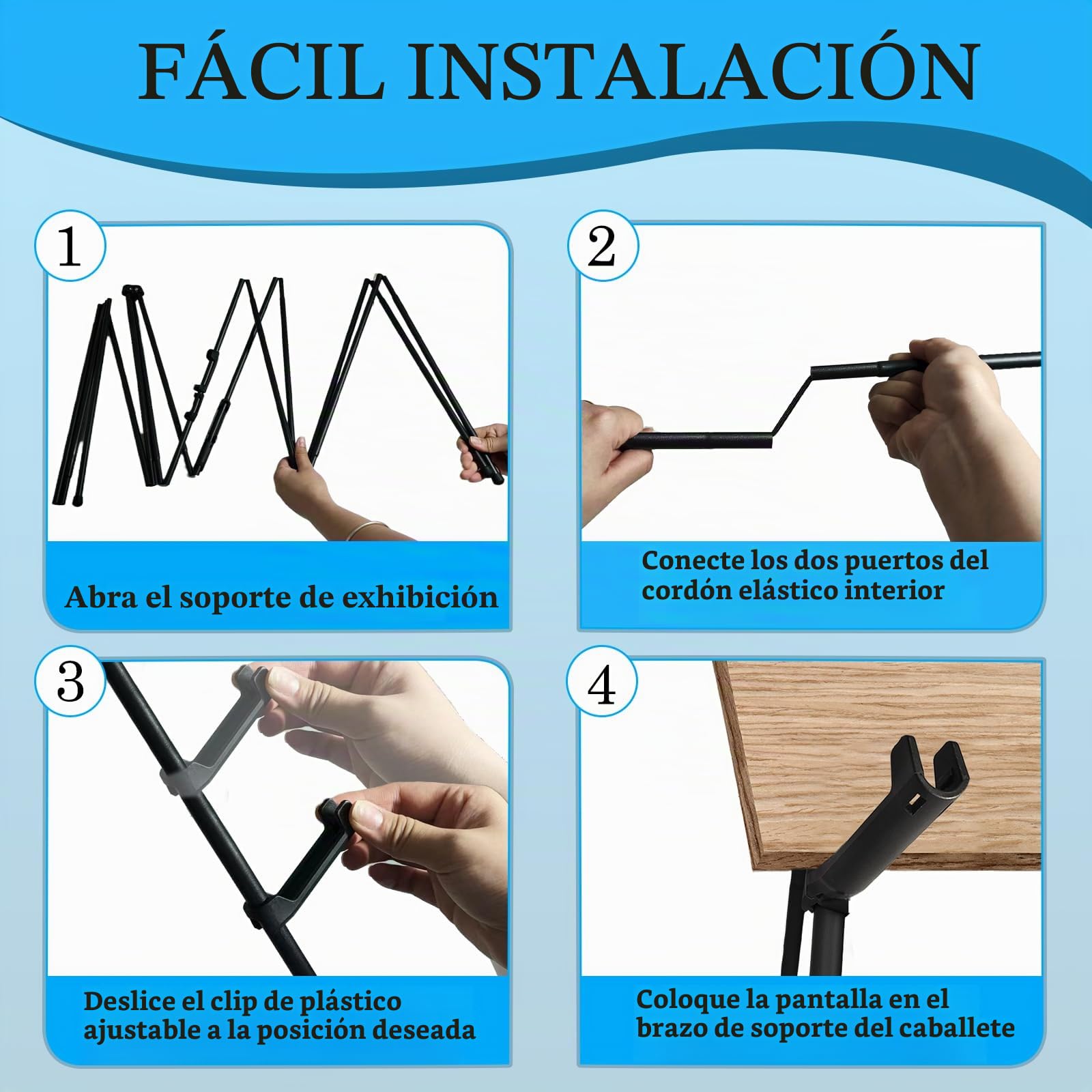 Caballete Plegable, Trípode Caballete Pintura para Letrero de Boda 160cm, para Carteles Ajustable con bolsa, para Exhibiciones de Arte, Boda, Presentaciones, Carteles (Negro)