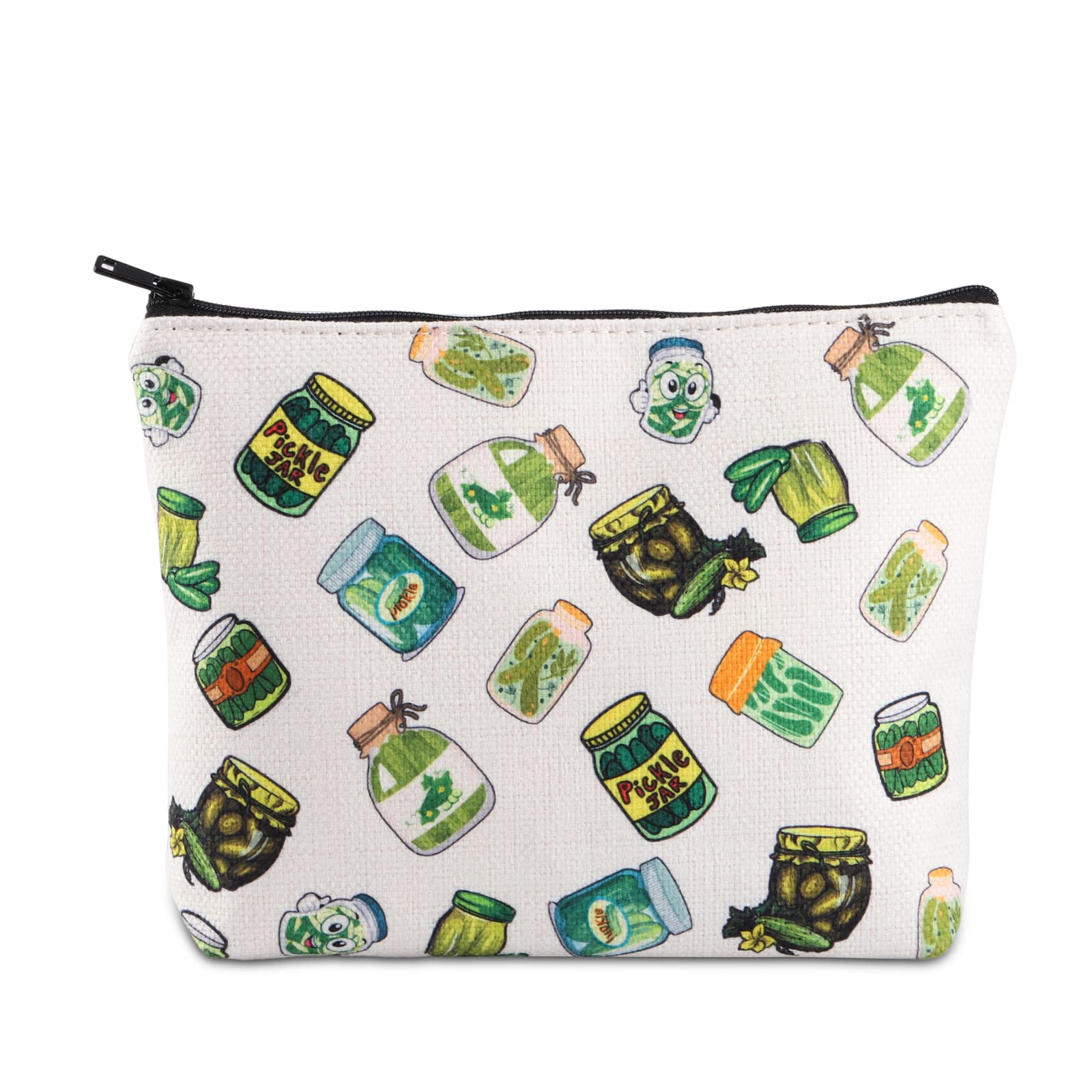 LEVLOPickle Bundle Gift Pickle Bachelorette Pickle Lover Waterproof Zipper Pouch Pickle Queen For Women Girls BFF, PICKLE