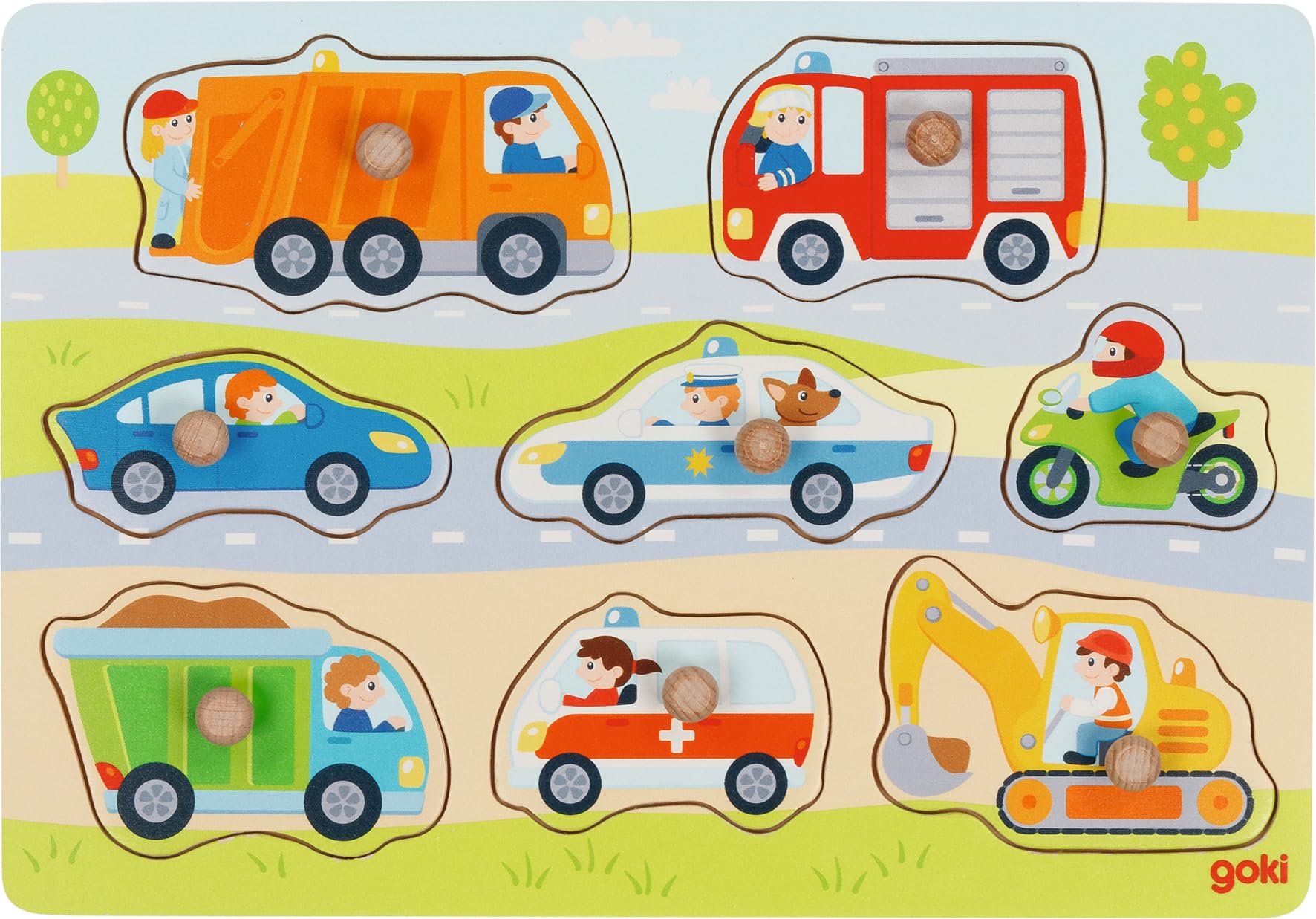 goki 57400 puzzle vehicles
