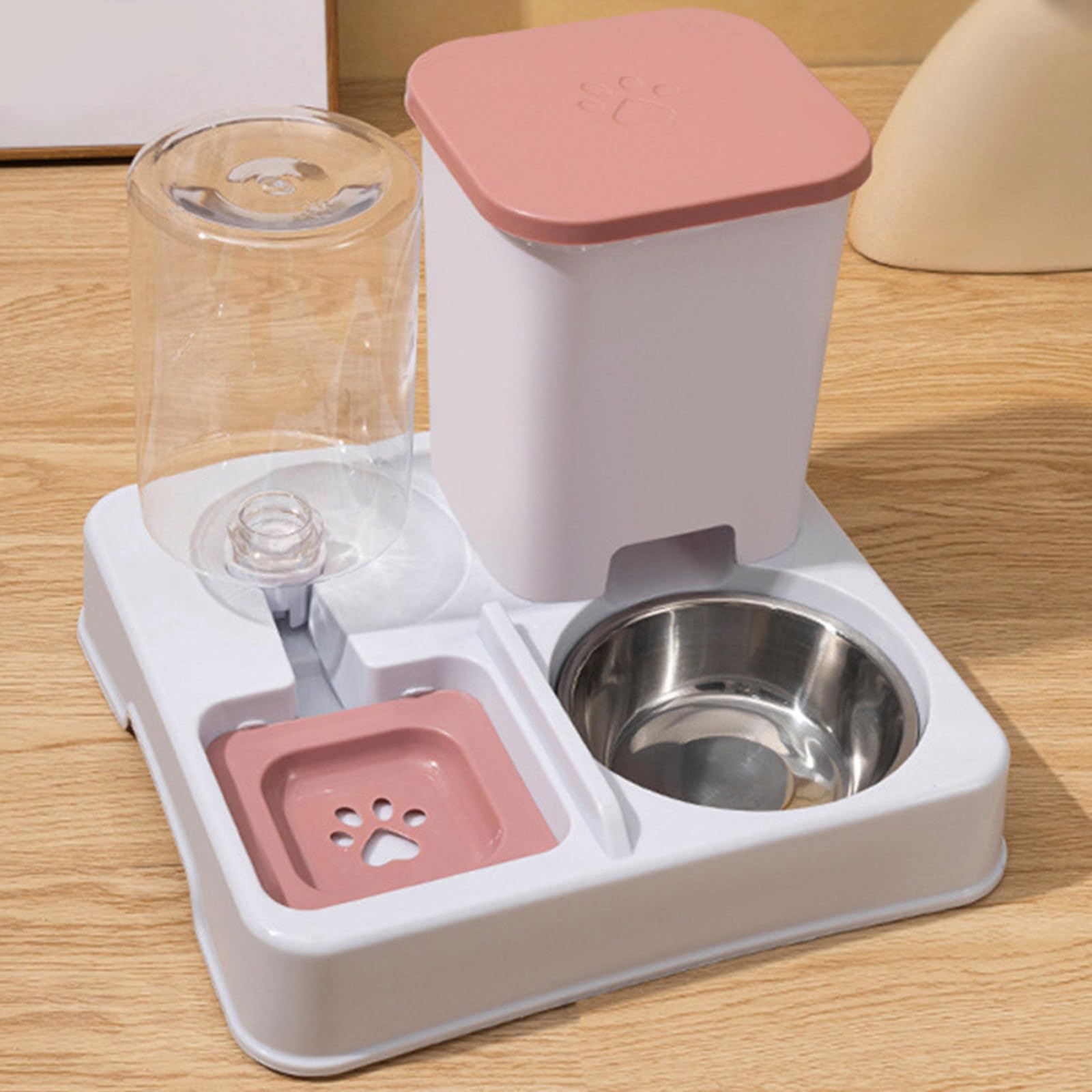 Cat Feeder Automatic DOGNESS Mini Programmable Automatic Dog Cat