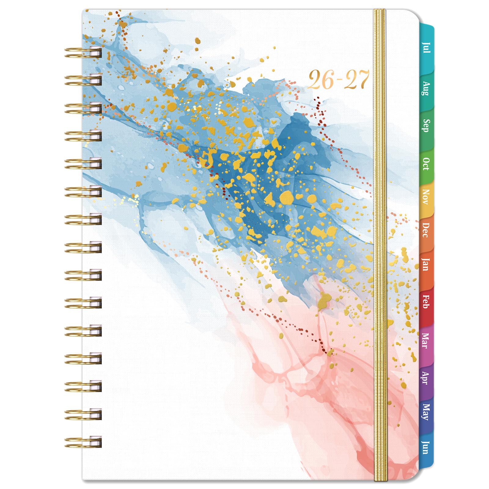 2026-2027 Planner - 2026-2027 Planner Weekly and Monthly from July 2026 - June 2027, 8.5'' X 6.4'', Weekly Monthly Planners 12 Month with Colorful