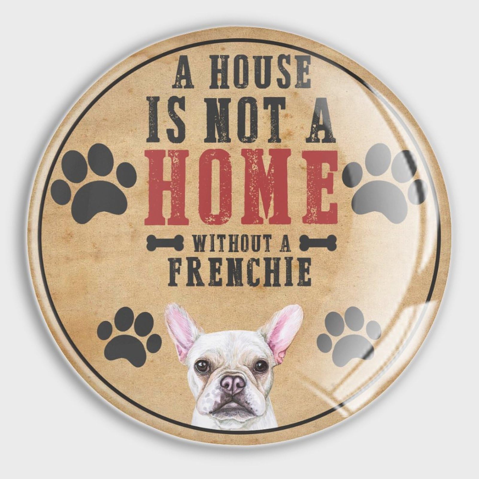 Imanes para nevera de perro Frenchie para decorar pizarras y recordar notas