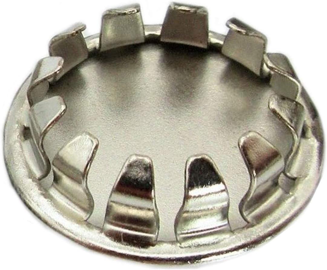 1 1/8” Metal Snapin Panel Plugs Metal Hole Plugs