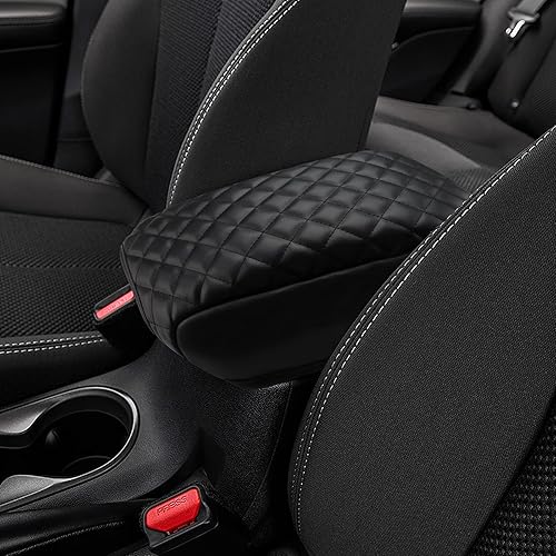 Miniatura 14 de INTGET Para Dodge Dart Centro Consola Cubierta 2016 2015 2014 2013 Cuero Consola Tapa Protector Coche Central Apoyabrazos Cubierta para Dodge Dart